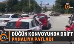 Isparta'da Düğün Konvoyu Driftçilerine Jandarmadan Büyük Ceza