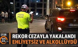 Isparta'da Ehliyetsiz ve Alkollü Sürücüye Rekor Ceza
