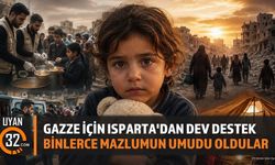 Isparta'dan Gazze'ye 7 Ekim Sonrası 8 Milyon TL'lik İyilik Köprüsü