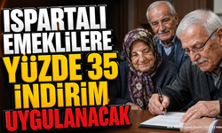 Ispartalı Emeklilere Yüzde 35 İndirim Uygulanacak