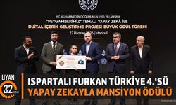 Ispartalı Öğrenci Türkiye 4'üncüsü Oldu