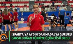 Isparta'ya Aydın'dan Madalya Gururu: Cansu Doğan Türkiye Üçüncüsü Oldu