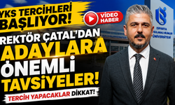 ISUBÜ Rektörü Çatal’dan YKS Adaylarına Mesaj