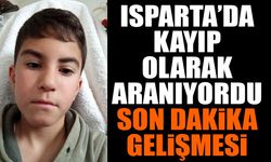 ATABEY'DE KAYBOLAN ÇOCUKTAN SON DAKİKA GELİŞME