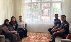 Kaymakam Ayık'tan Şehit Annesine Ziyaret