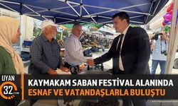 Kaymakam Saban Sütçüler'de Halkın Talep Ve Beklentilerini Dinledi
