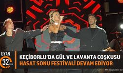 Keçiborlu Gül Ve Lavanta Hasat Sonu Festivali Coşkusu Sürüyor