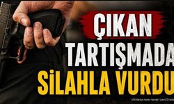 Komşuda Çıkan Tartışmada Silahla Vurdu