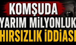 Komşuda yarım milyonluk hırsızlık iddiası! Polis düğmeye bastı