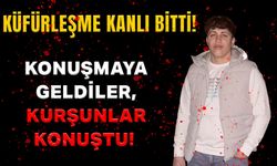 Küfürleşme Kanlı Bitti! Konuşmaya Geldiler, Kurşunlar Konuştu!