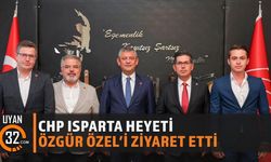 CHP Isparta Heyeti Özgür Özel’i Ziyaret Etti