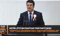 Metin Lütfi Baydar'dan CHP'den Ayrılanlara Sert Sözler