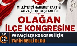 MHP Yalvaç İlçe Kongresi İçin Tarih Belli Oldu
