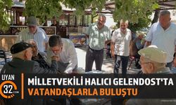 Milletvekili Halıcı Gelendost'ta Vatandaşlarla Buluştu