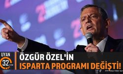 Özgür Özel'in Isparta Ziyareti Önümüzdeki Haftaya Ertelendi