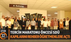 SDÜ, Tercih Sürecine Rehber Öğretmenlerle Hazırlanıyor