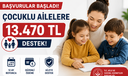 Çocuklu Ailelere 13 Bin 470 TL Destek! SED Başvuruları Başladı: Kimler Yararlanabilecek, Nasıl Başvuru Yapılır?