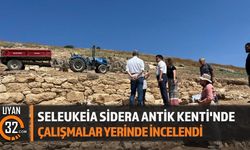 Seleukeia Sidera Antik Kenti'nde Çalışmalar Yerinde İncelendi
