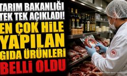 Sofranızda olabilir! En çok hile yapılan gıdalar belli oldu