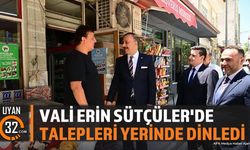 Vali Abdullah Erin Sütçüler'de Esnaf ve Yöneticilerle Buluştu