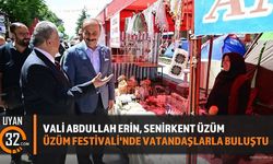 Vali Abdullah Erin, Üzüm Festivali'nde Vatandaşlarla Buluştu