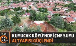 Yalvaç Kuyucak Köyü'nde 200 Tonluk İçme Suyu Deposu Hizmette
