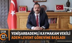 Yenişarbademli Kaymakam Vekili Adem Levent Görevine Başladı