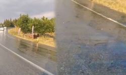 Yola Dökülen Mazot Peş Peşe Kazalara Neden Oldu
