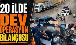 20 İlde Dev Operasyon: 60 Şüpheli Yakalandı, 41'i Tutuklandı