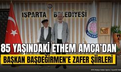 85 Yaşındaki Ethem Kızılkaya'dan Başkan Başdeğirmen'e Zafer Şiiri
