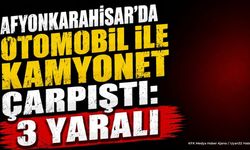 Afyonkarahisar Çay'da Trafik Kazası: 3 Kişi Yaralandı