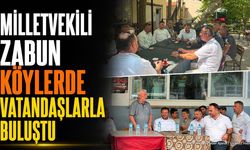 AK Parti Milletvekili Osman Zabun Sütçüler'de 6 Köyü Ziyaret Etti