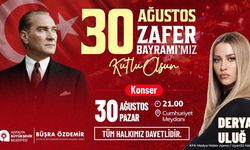 Antalya'da 30 Ağustos Coşkusu: Derya Uluğ Konseri ve Ücretsiz Ulaşım
