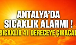 Antalya’da Kavurucu Hafta! Rekor Sıcaklık Beklentisi!