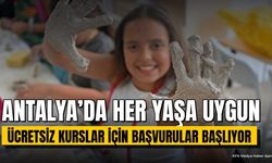 Antalya'da Ücretsiz Kış Kursu Başvuruları Başladı