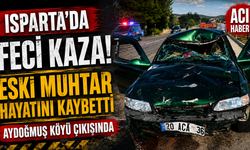 Aydoğmuş Köyü Çıkışında Feci Kaza: Eski Muhtar Mehmet Öz Hayatını Kaybetti
