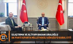 Bakan Uraloğlu ve Milletvekili Gökgöz Isparta Projelerini Görüştü