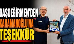 Başdeğirmen'den Jandarma Komutanı Karamanoğlu'na Veda