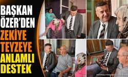 Başkan Özer'den Acılı Anneye Ziyaret: İhtiyaçlar Karşılandı