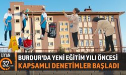 Burdur'da Eğitim Maratonu Öncesi Okullara Yakın Takip