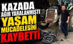 Burdur'daki Kazada Ağır Yaralanan Sürücü Hayatını Kaybetti