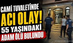 Cami Tuvaletinde Acı Olay: 55 Yaşındaki Adam Ölü Bulundu