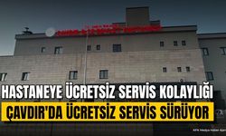 Çavdır'da Hastaneye Ücretsiz Servis Hizmeti Devam Ediyor