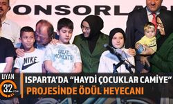 Çocuklar Camiyle Buluştu, Ödüller Sahiplerini Buldu