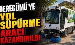 Deregümü Köyü'nde Temizlik Hamlesi: Yol Süpürme Aracı Hizmette