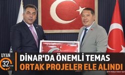 Dinar Belediye Başkanı Veysel Topçu'ya Önemli Ziyaret