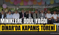 Dinar'da Yaz Kur'an Kursları Sona Erdi: Miniklere Bisiklet Hediyesi