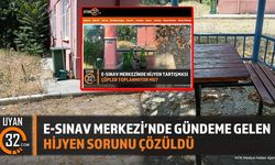 E-Sınav Merkezi'nde Gündeme Gelen Hijyen Sorunu Çözüldü