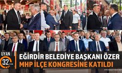 Eğirdir Belediye Başkanı Özer MHP İlçe Kongresine Katıldı