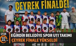 Eğirdir Belediye Spor U11 Takımı Çeyrek Finale Yükseldi
